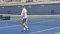 Novak završio trening, neko zapevao 