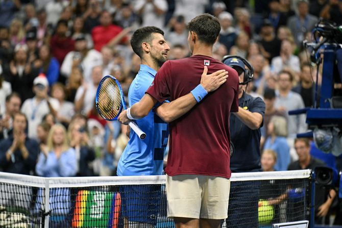 Novak Đoković, Aleksej Popirin