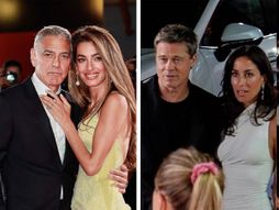 George Clooney, Amal Alamuddin Clooney, Brad Pitt, Ines de Ramon