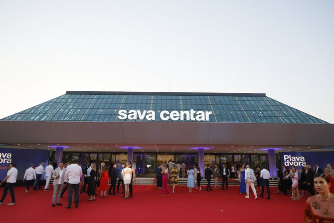 Plava dvorana Sava centar otvaranje