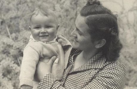 Bora Đorđević sa majkom Nerandžom Nenom Đorđević