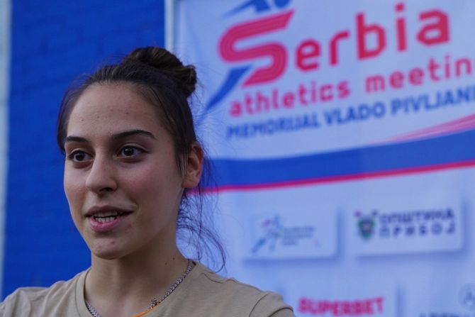 Atletika miting Priboj Adriana Vilagoš