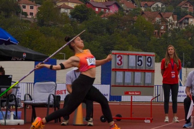 Atletika miting Priboj Adriana Vilagoš