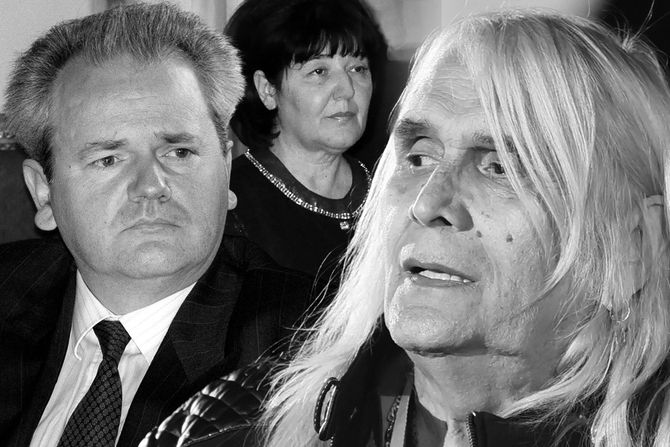 Bora Đorđević, SLobodan MIlošević, MIra Markovic