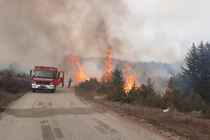 Kraljevo, požar