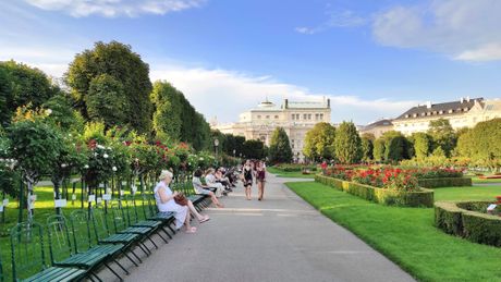 Park u Beču, Austrija