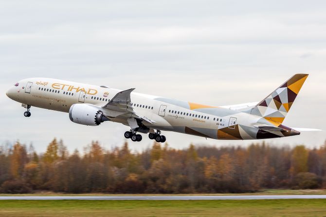 Etihad B787