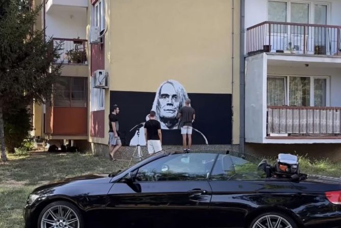 Bora Đorđević mural