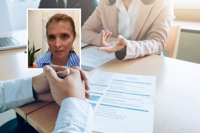 Anna Papalia , Rrazgovor za posao Anna Papalia , Rrazgovor za posao