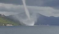 Vodeni tornado šokirao turiste iz Srbije: Samo što smo stigli iz Beograda i počelo je da tutnji