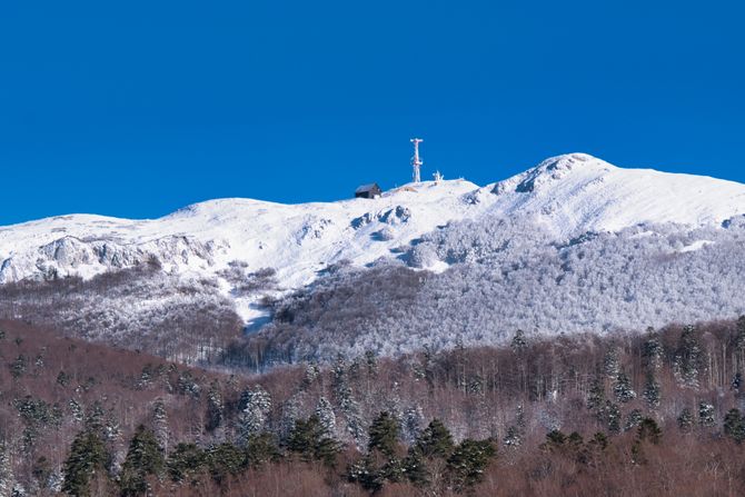 Hrvatska Platak sneg