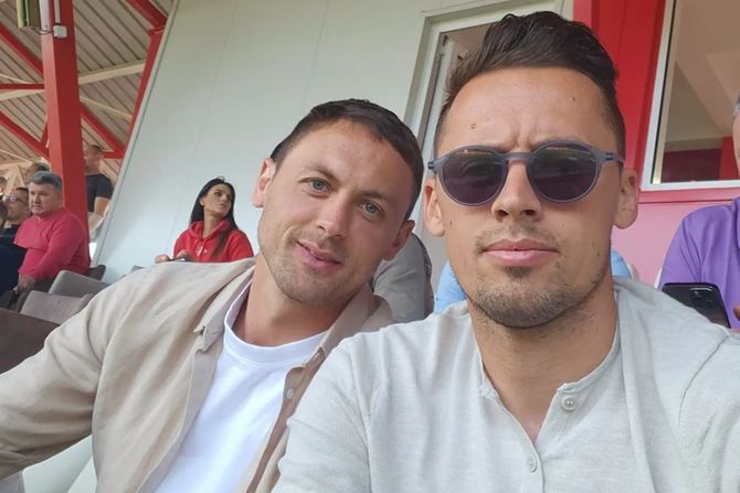 Nemanja Matić i Uroš Matić