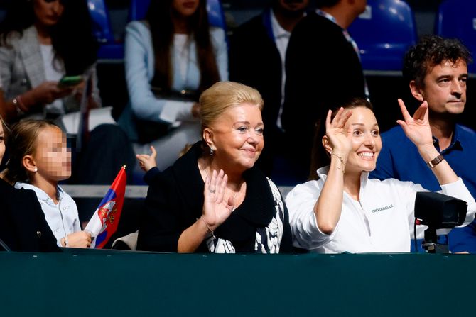 Vera Ristić, Jelena Đoković, tenis Dejvis kup Srbija Miomir Kecmanović - Aristotelis Tanos