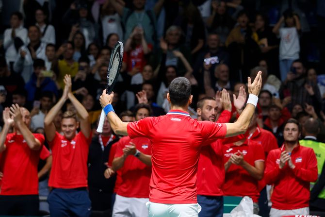 Tenis Dejvis kup Srbija, Grčka, Novak Đoković - Ksilas