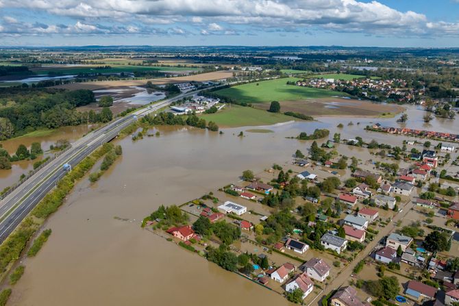 Češka poplave nevreme