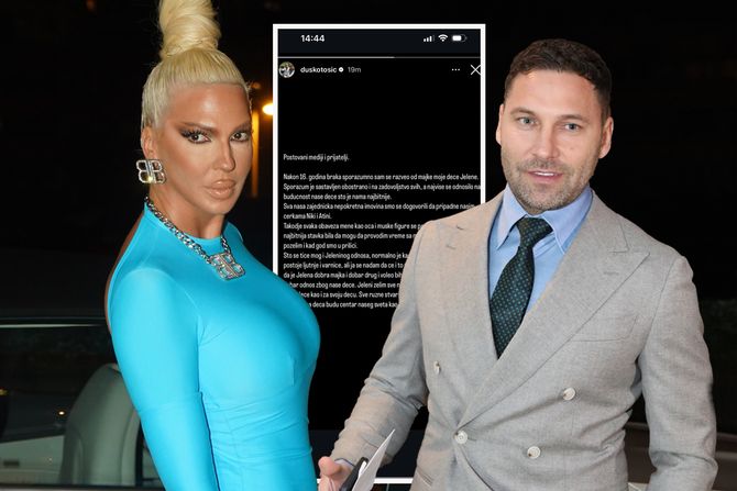 Jelena Karleuša i Duško Tošić