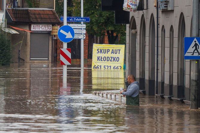 Poljska poplave nevreme