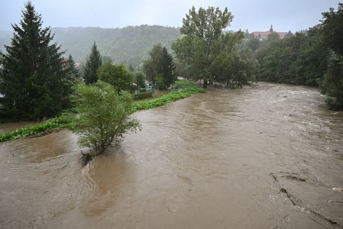 Poljska poplave, nevreme, Bardo, Nysa Klodzka in Bardo