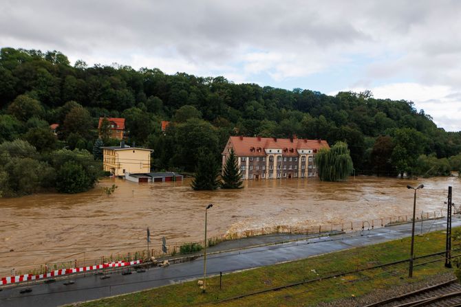 Poljska poplave nevreme