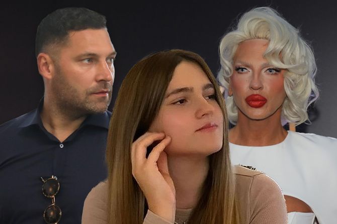 Jelena Karleuša, Duško Tošić i Nika Tošić