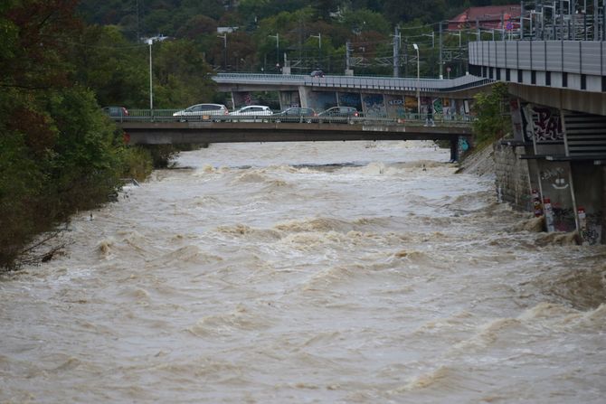 Austrija Beč nevreme poplave