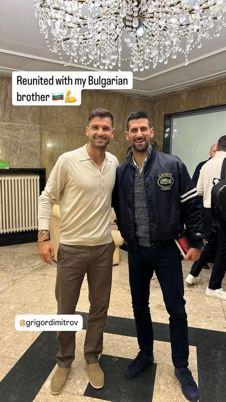 Novak Đoković, Grigor Dimitrov Novak Đoković, Grigor Dimitrov