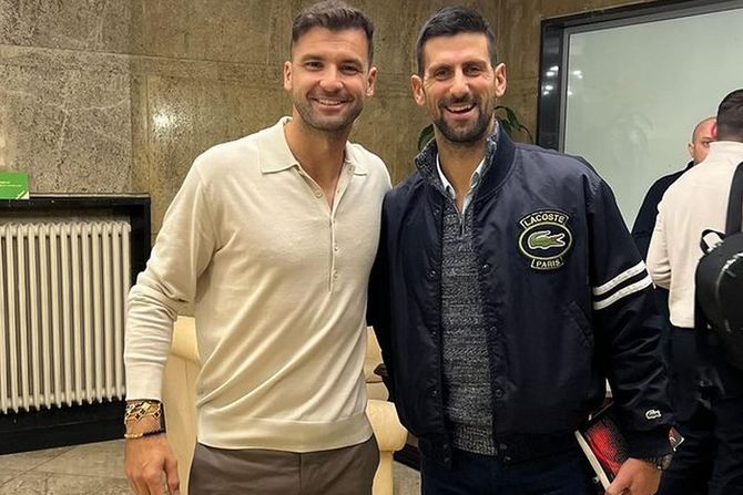 Novak Đoković, Grigor Dimitrov Novak Đoković, Grigor Dimitrov