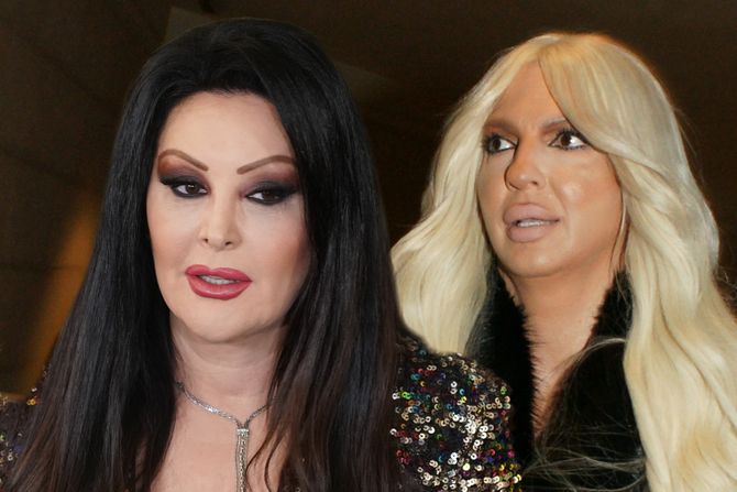 Dragana Mirković i Jelena Karleuša Dragana Mirković i Jelena Karleuša