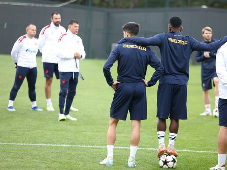 FK Crvena zvezda trening, Benfika