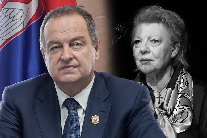 Ivica Dacic, Radmila glumica