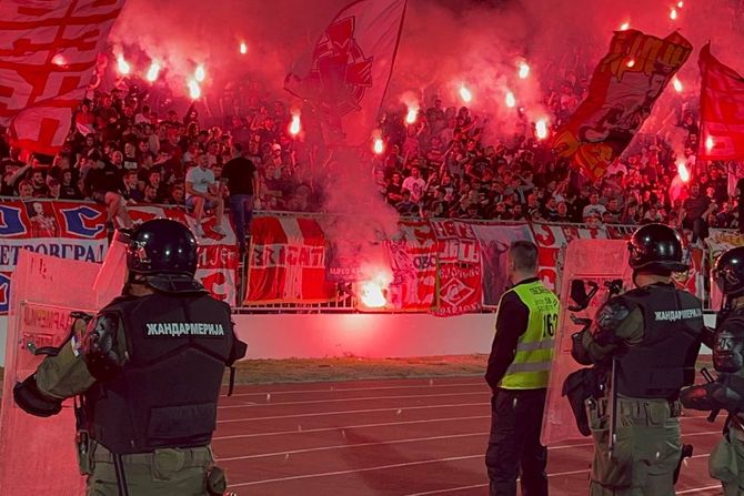 Koreografija Delije, FK Partizan - FK Crvena zvezda, večiti derbi 174.