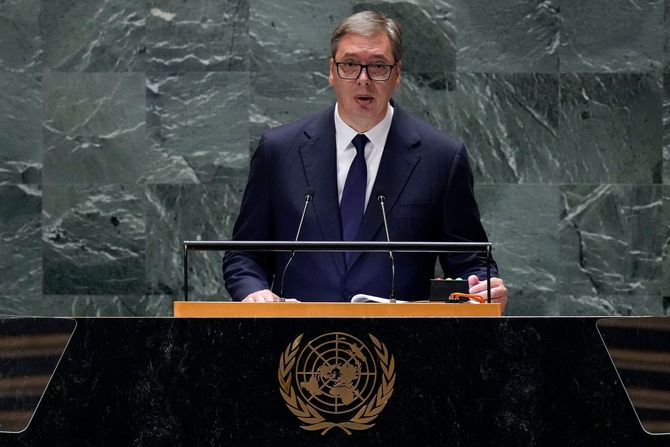 Aleksandar Vučić UN Aleksandar Vučić UN