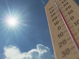 Termometar Sunce vrućina