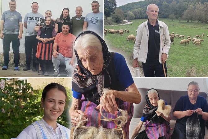 Najstarija Srpkinja na Kosovu i Metohiji baka Verka Đorđević Novo Brdo FIČER