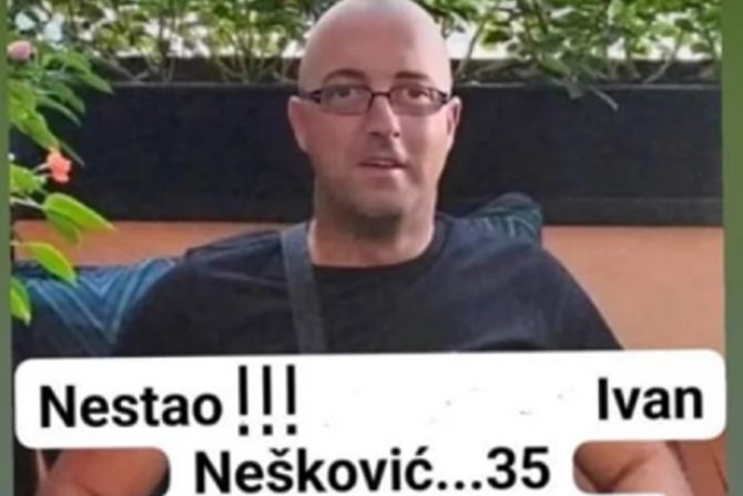 Ivan Nešković, nestao