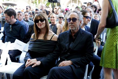 Monika Beluči i Tim Burton Monika Beluči i Tim Burton