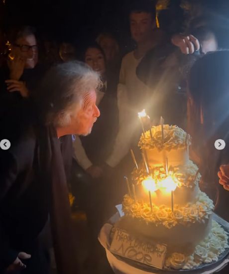 Al Paćino na rođendanu devojke