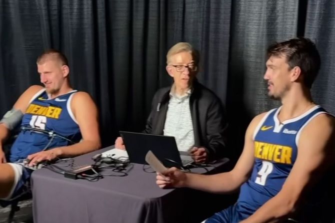 Nikola Jokić, Dario Šarić Nikola Jokić, Dario Šarić