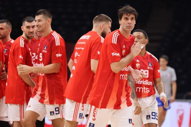 KK Crvena zvezda - KK Mornar Bar, ABA liga, 2. kolo