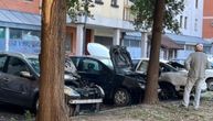 Tri automobila izgorela na parkingu u Novom Sadu: Uništeni u plamenu, uzrok nepoznat