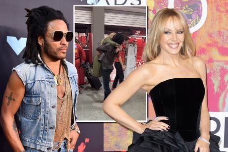 Kylie Minogue, Lenny Kravitz