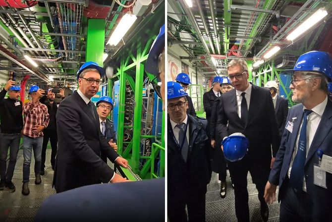 Aleksandar Vučić, Cern