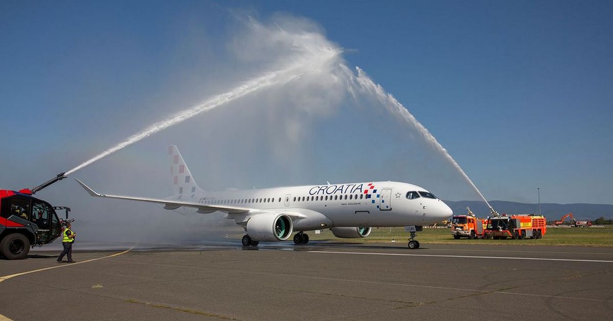 Croatia airlines dobila drugi Airbus A220