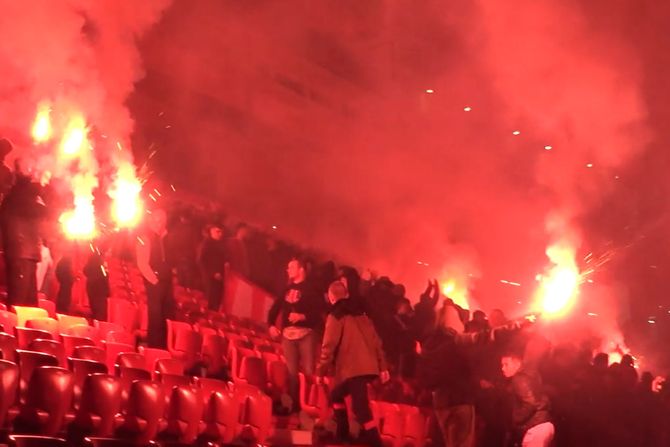 Delije, FK Crvena zvezda - FK Inter