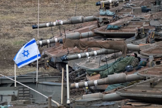 Izrael vojska tenkovi granica Liban