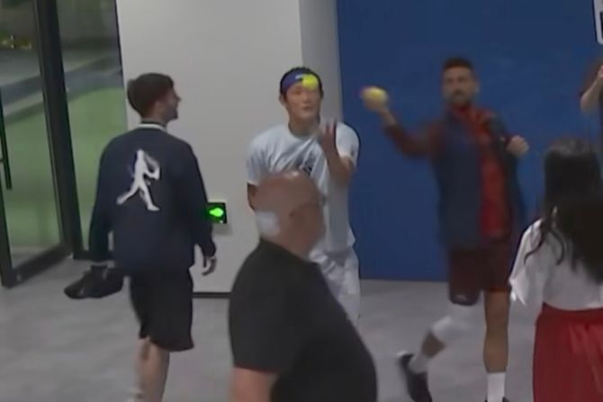 Žižen Žang i Novak Đoković Žižen Žang i Novak Đoković