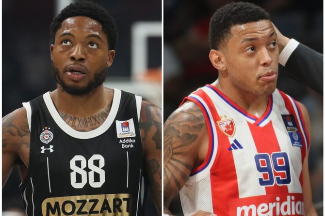 Tajrik Džons, Jago dos Santos, KK Partizan, KK Crvena zvezda