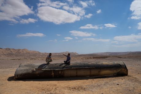 Izrael olupina iranske rakete Izrael olupina iranske rakete