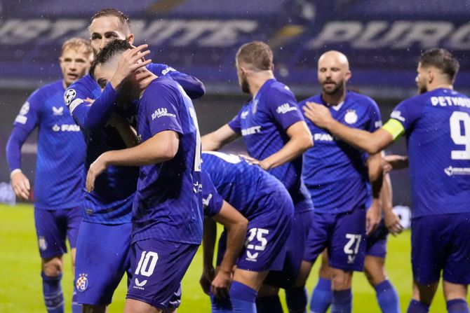 Liga šampiona Dinamo Zagreb- Monako