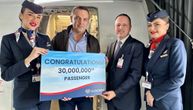 Srpska nacionalna avio-kompanija Air Serbia prevezla 30 miliona putnika od osnivanja 2013. godine